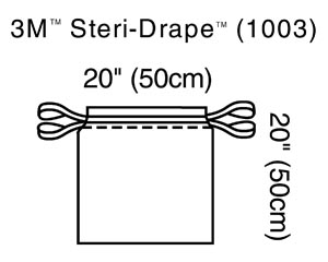3M STERI-DRAPE ISOLATION BAG 1003 product image