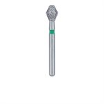 Meisinger Diamond Bur, FG, Double Cone Barrel, # 811G, 3.3 mm, Coarse, Green, 5/Pk, 811G-033-FG thumbnail 11