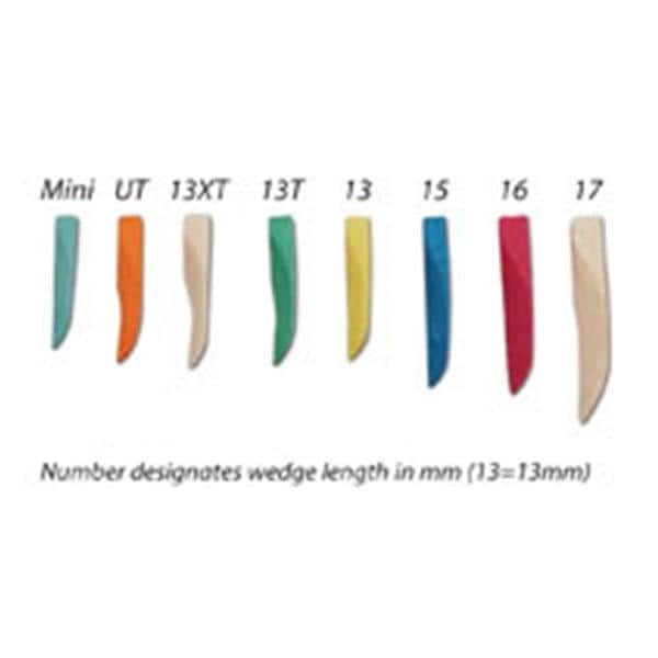 Sycamore Wood Wedges, # 15, Blue, 400/Pk, 9061103 thumbnail 10