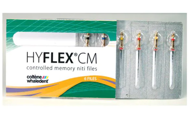 HyFlex CM NiTi Rotary Files, 31 mm, .04, # 20, Yellow, 6/Pk, H8310420 product image