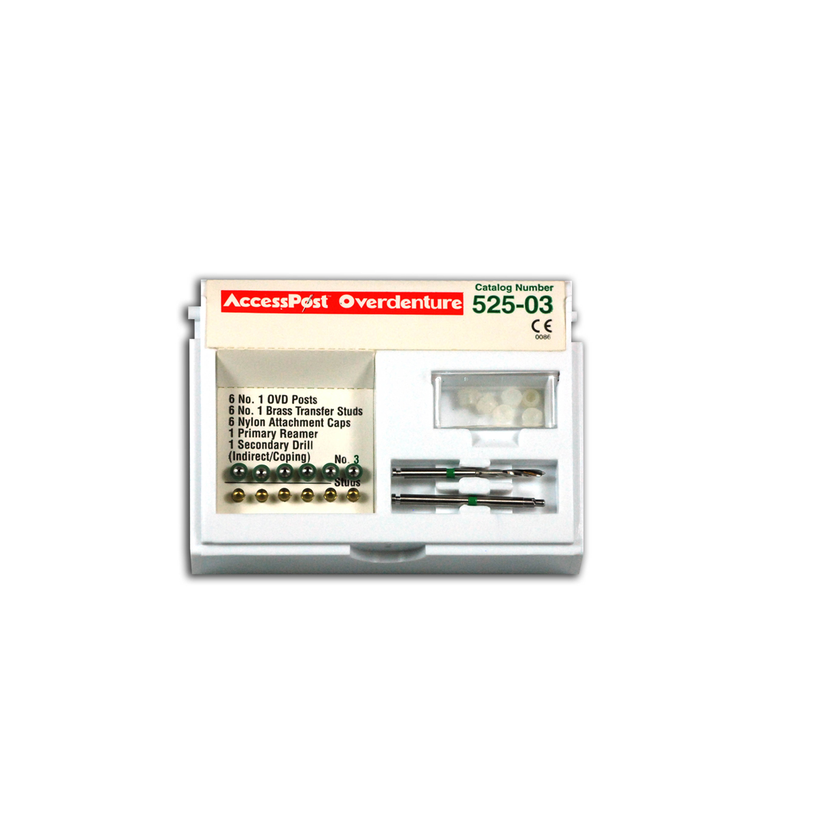 Essential Dental - Accesspost Stainless Steel Refills For Indirect/Coping Technique - Technique-Green/Size 3 - Essential Dental - Accesspost Stainless Steel Refills For Indirect/Coping Technique - Technique-Green/Size 3 - Image 1