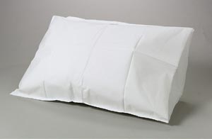 Pillowcase 21 in x 30 in Tissue / Poly White Disposable 100/Ca thumbnail 3