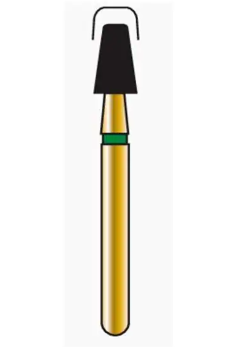 Alpen Multi-Use Diamond Burs, FG, Modified End Taper, # 845R, 2.5 mm, Coarse, Green, 5/Pk, 60032109 thumbnail 7