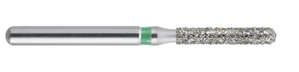 Diamond Burs Round End Cylinder 881.014 Coarse Green 5/pk. - MARK3- Blue Streak - product image