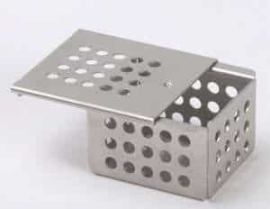 Cassette Parts Box Stainless Steel Large Silver 1 Instrument Ea thumbnail 2