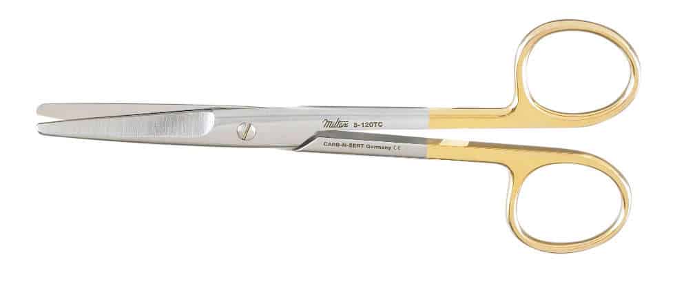 Mayo Dissecting Scissors Straight Standard Beveled Blade 5-1/2” thumbnail 2