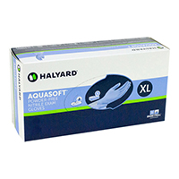 AquaSoft Nitrile Exam Gloves, Powder-Free, Extra Large, 250/Box thumbnail 12