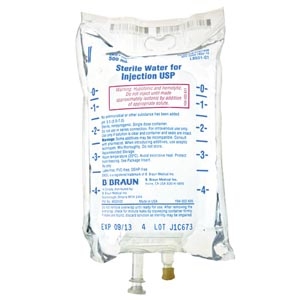 500mL Sterile Water EXCEL (Rx) 24/cs (48 cs/plt) (Continental US+HI Only Excluding IN and ND) (Item on Manufacturer Allocation - Inventory Limited when Available) product image