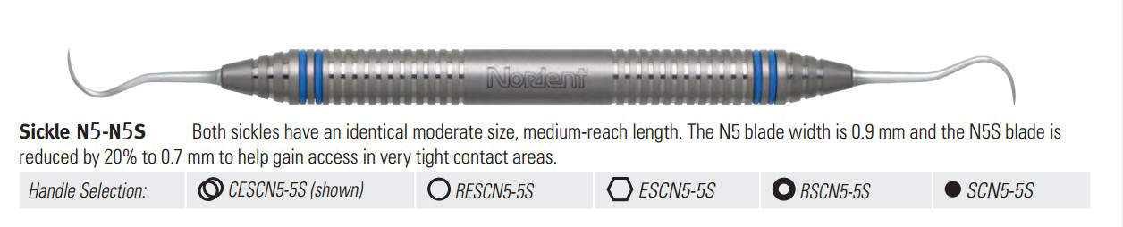 Scaler DE Anterior Sickle N5-N5S Thin thumbnail 3