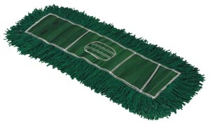Twist Dust Mop Green 5 Inch x 24 Inch (DROP SHIP ONLY from Golden Star Inc. - $100 minimum order for prepaid freight outside the Continental U.S. $50 dollar minimum order inside the Continental U.S.) product image