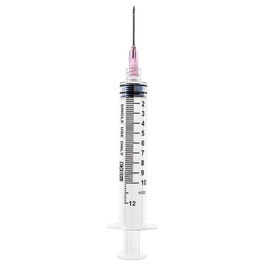 Syringe & Needle Luer Lock 10cc 18G x 1" 100Bx-8Bx/Cs product image