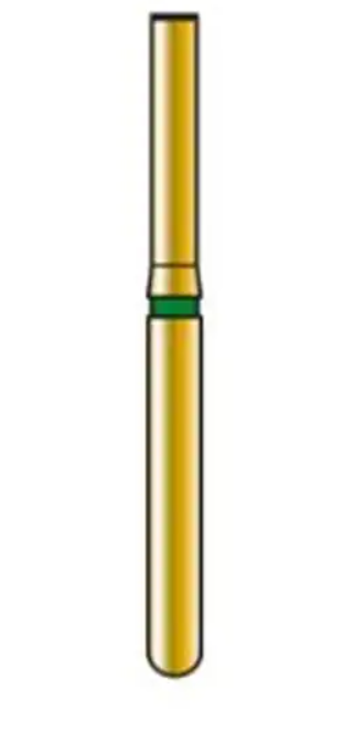 Alpen Multi-Use Diamond Burs, FG, End Cutting, # 839, 1.4 mm, Coarse, Green, 5/Pk, 60032091 product image