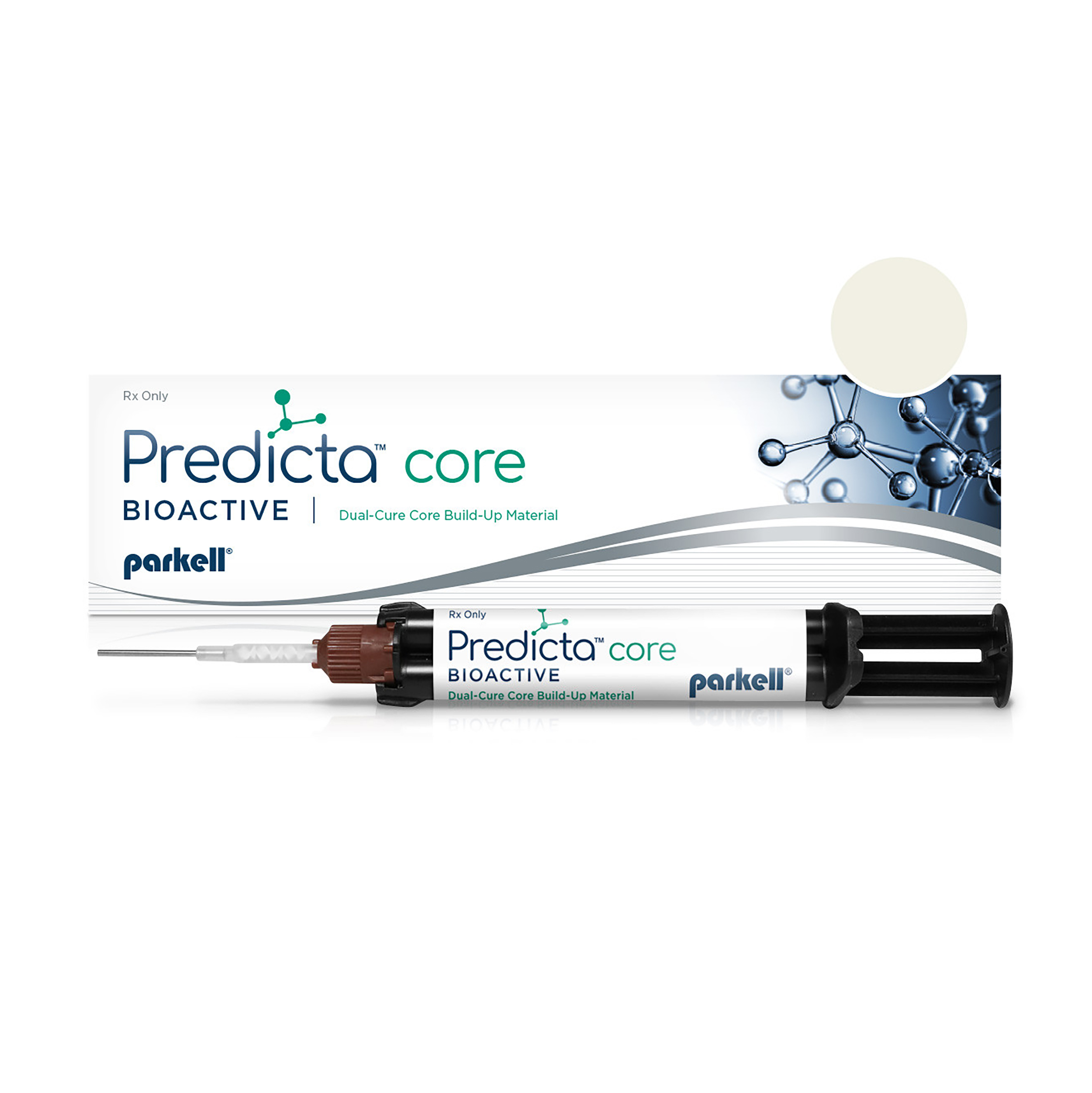 Predicta Bioactive Dual-Cure Core Build-Up Material, Flowable Syringe Refill, 5 ml, White, 1/Pk, S600 thumbnail 7