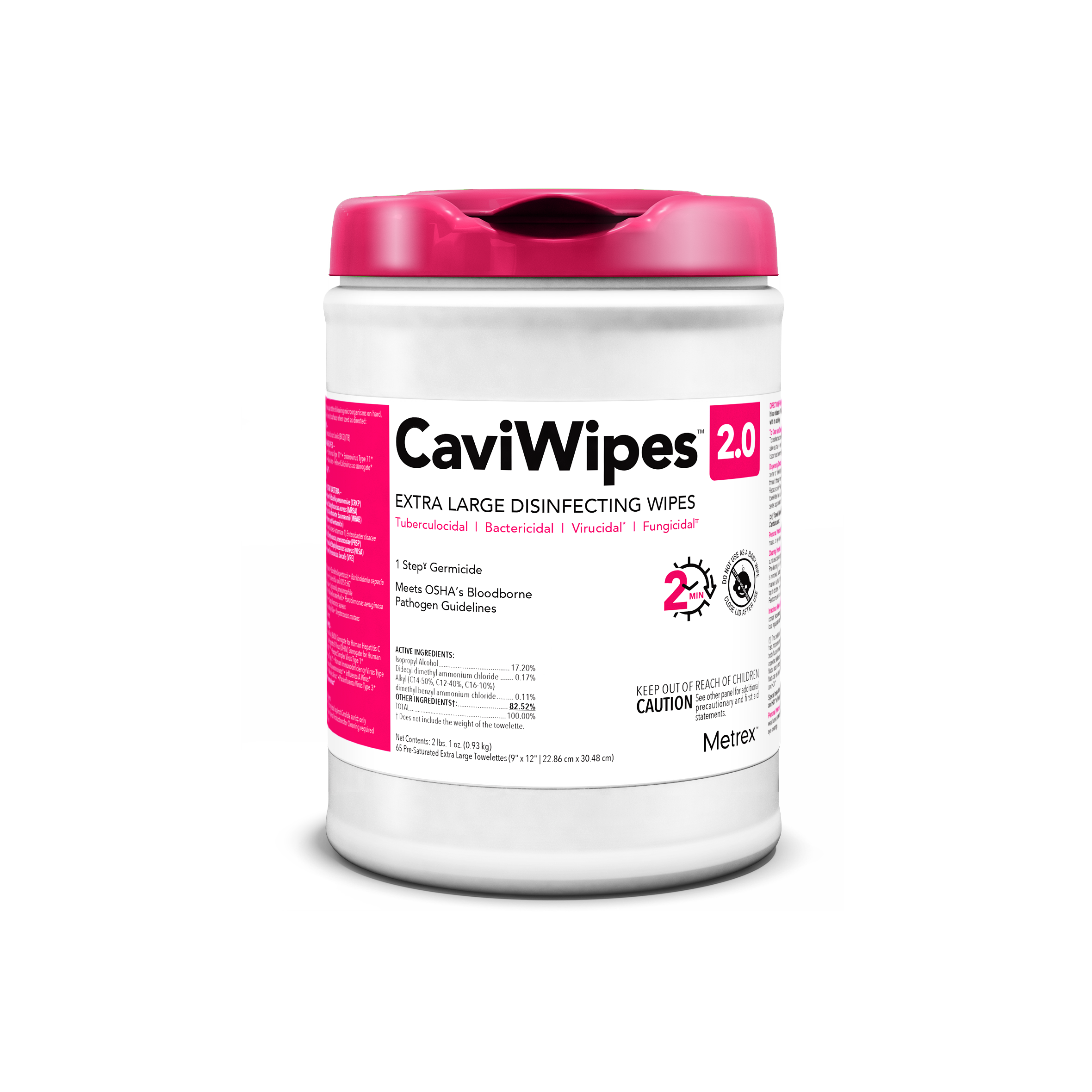 CaviWipes 2.0 X-Large 65/Can product image