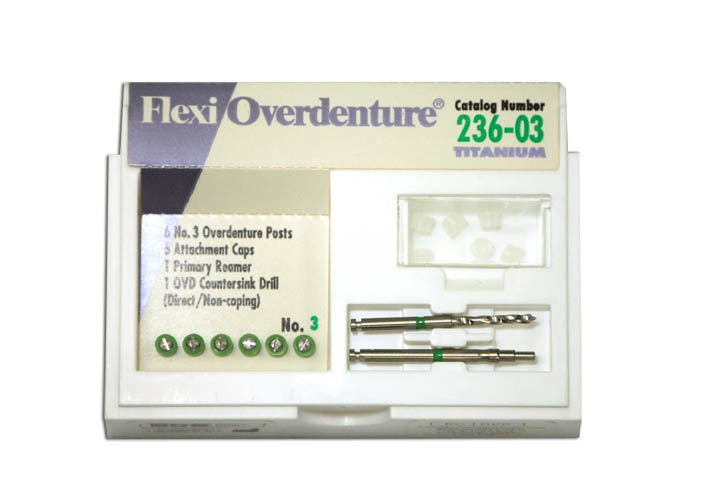 Size 3 Titanium Flexi-Overdenture Refill Direct/Non-Coping Technique thumbnail 2