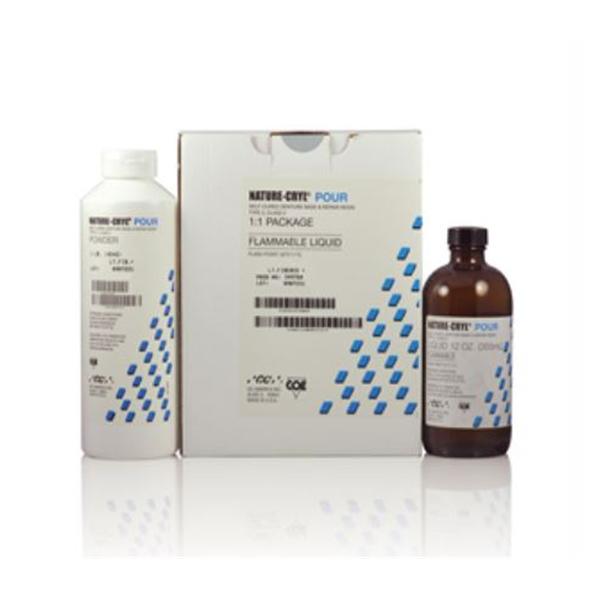 Nature-Cryl Denture Resin Acrylic Pour Base & Repair Self Cure COE-LOR Mild 5Lb thumbnail 4