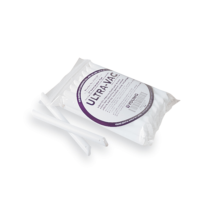 Ultra-Vac, High-Volume Evacuator Tips, White, Autoclavable, 25/Pk, 076125 thumbnail 5