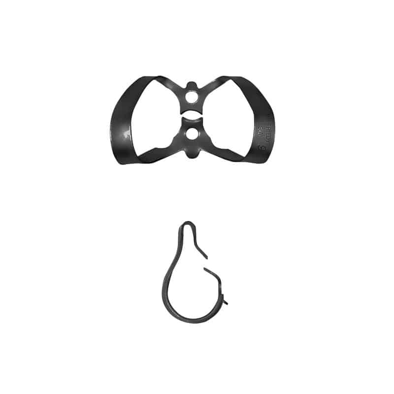 Black Line Rubber Dam Clamp Winged Size 9 Ea thumbnail 8