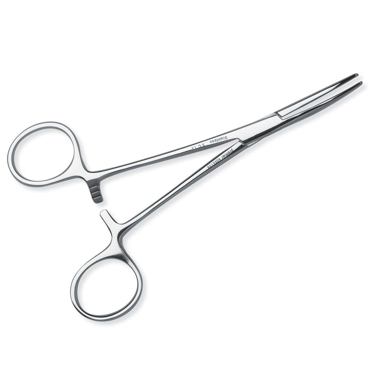 Hemostat, Curved, Stainless Steel, 5-1/2", 1/Pk, 9065129 thumbnail 6