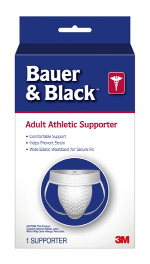 3M BAUER & BLACK ATHLETIC SUSPENSORY 202549 product image