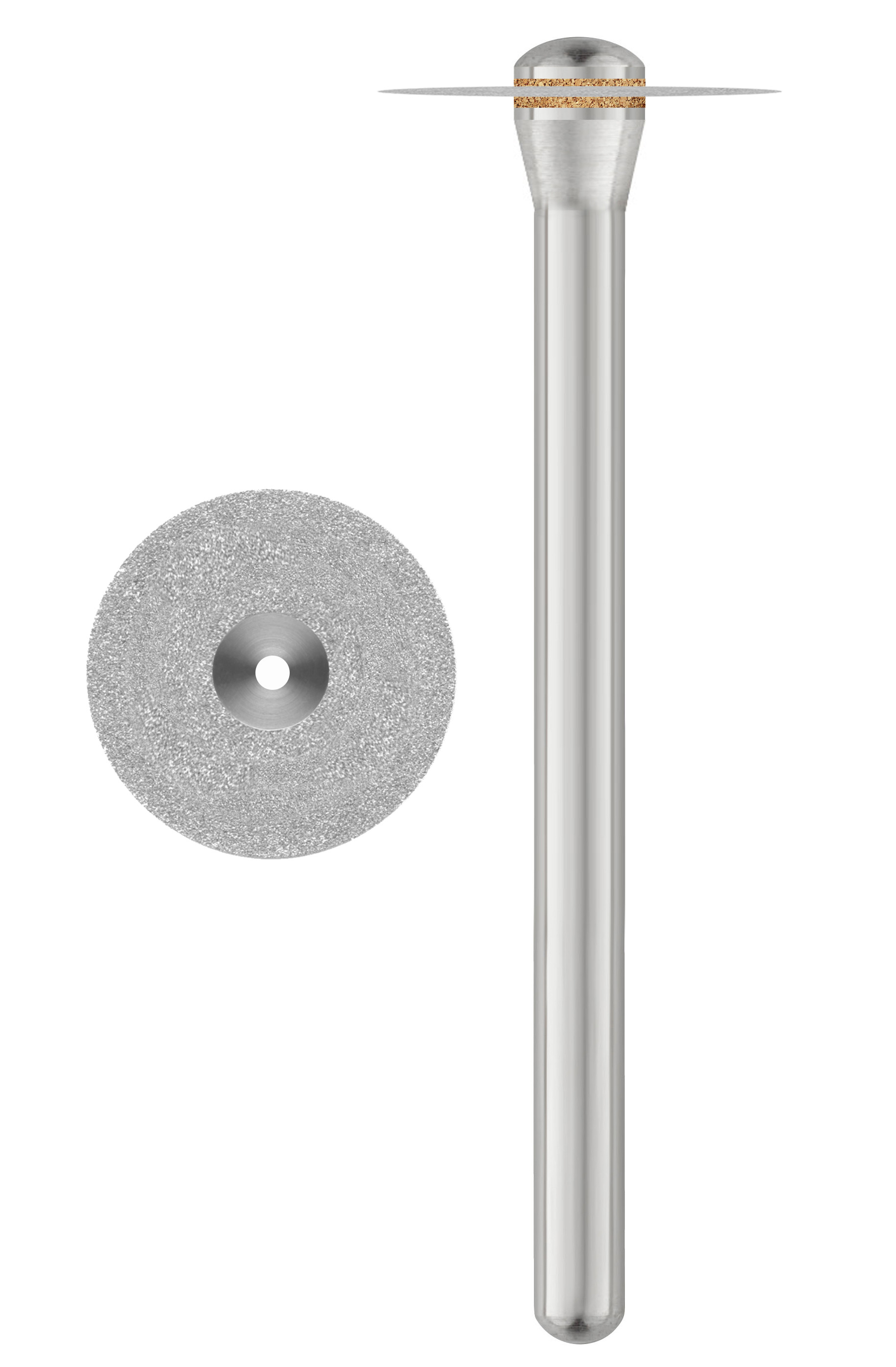 Diamond Disc Double Sided 927F-220 Medium 22 mm Ea thumbnail 2