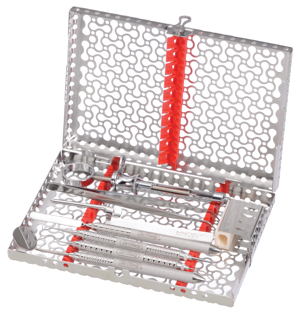 IMS Infinity Series Instrument Cassette Stainless Steel Sm Red 10 Instruments Ea thumbnail 5