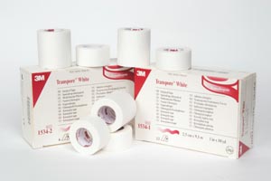 Transpore Surgical Tape Plastic 2"x10yd White Non-Sterile 6/Pk thumbnail 2