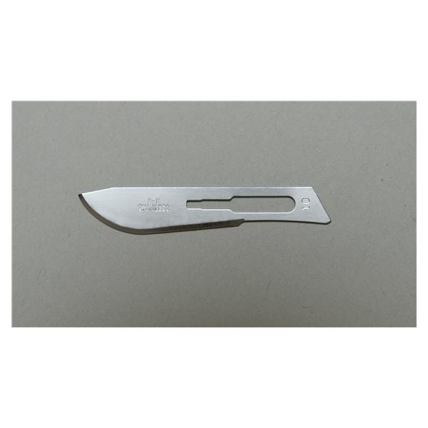 Bard-Parker Stainless-Steel Blades, Sterile, # 10, 50/Pk, 371210 thumbnail 9