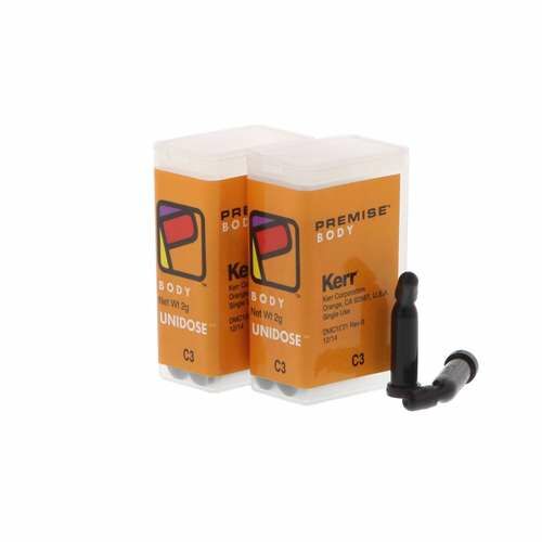 Premise Nanofilled Packable Composite, Light-Cure, Unidose Refill, Universal Viscosity, 0.2 g, C3-B, 20/Pk, 32661 thumbnail 12