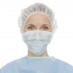 Surgical Mask Not ASTM Rated Anti-Fog White 50/BX thumbnail 2