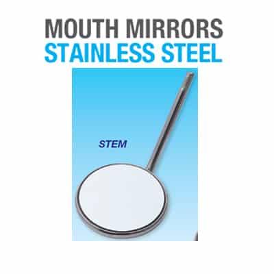 Mirror Size 4 Simple Stem Ea - Mirror Size 4 Simple Stem Ea - Image 1