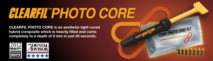 Clearfil Photo Core PLT Core Build-Up Material, Light-Cure, PLT Refill, 0.4 g, X-Large, 30/Pk, 366KA thumbnail 11