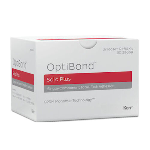 OptiBond Solo Plus Bonding Agent, Total-Etch, Light-Cure, Unidose Refills, 0.1 ml, 100/Pk thumbnail 13