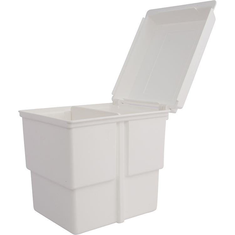 E-Z Storage, Tub, White w/ White Cover, 1/Pk, 29R605 thumbnail 10