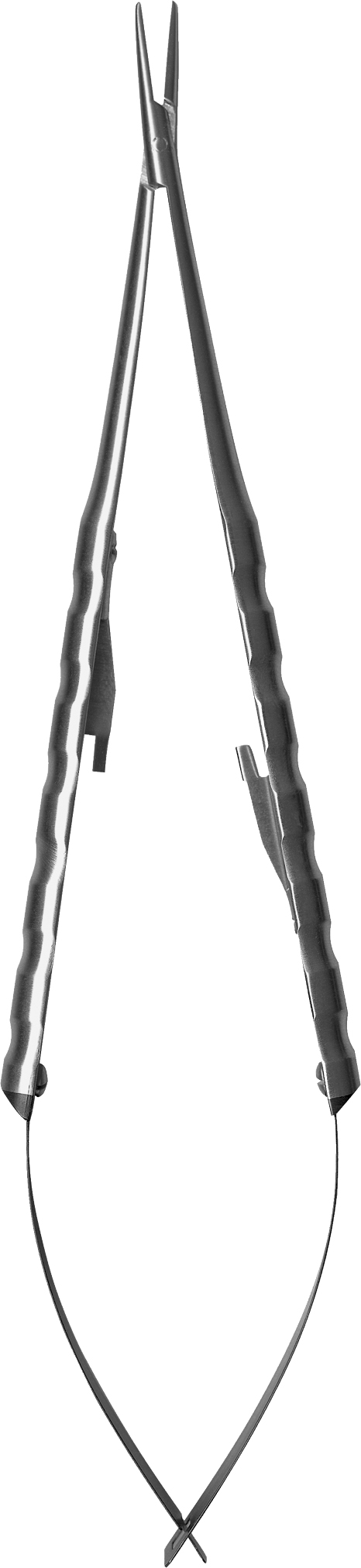 Diamond Dusted Micro Straight Castro Needle Holder 7" product image