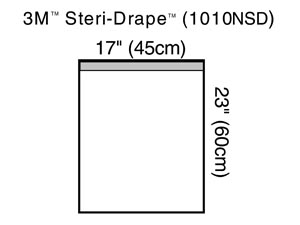 3M STERI-DRAPE TOWEL DRAPES 1010NSD product image