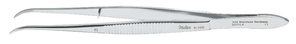 Dressing Forceps Curved Narrow Tips product image