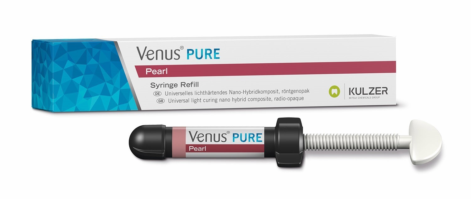 Venus Pearl Universal Composite Pure Dark Universal 3 Gm Refill Syringe thumbnail 8