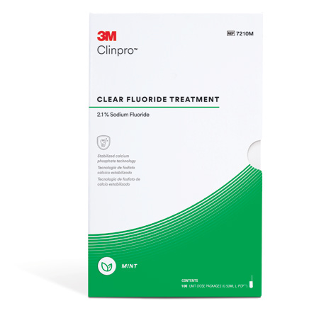 Clinpro Clear Fluoride Treatment 0.5mL 100/Pk Mint thumbnail 11