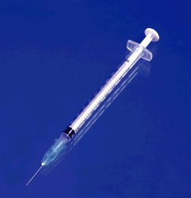 Exel Tuberculin Syringe W/ Needle 27ga x 1/2" 1cc Luer Slip Sterile 100/bx 26040 product image