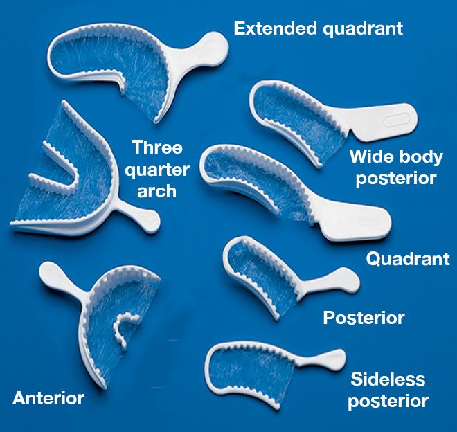 MARK3® Premium Bite Registration Tray Sideless Posterior Pack of 50 product image