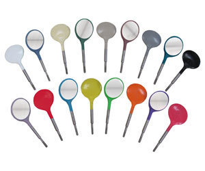 Crystal HD # 5 Mouth Mirror Head White 12/Pk, 50Z372A thumbnail 4