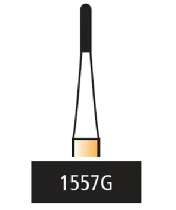 Alpen SteriX Sterile Bur Carbide Friction Grip 1557G 10/Pk thumbnail 4