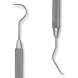 J&J Instruments #5 (#17/23) double end explorer with regular handle thumbnail 9