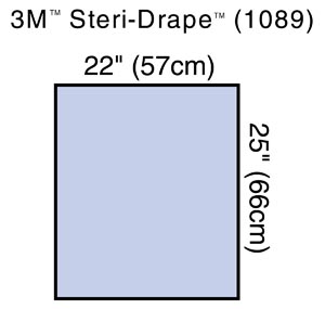 Steri-Drape 22x25" Sterile Utility Drape Non-Fenestrated product image