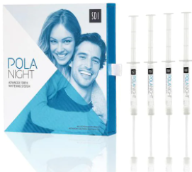Pola Night Tooth Whitening System, 22% Carbamide Peroxide, Mini Kit, 1.3 g, 4/Pk, 7700110 thumbnail 10