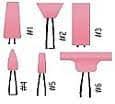 Lab Series Aluminum Oxide Mounted Stones Pink 72/Bx thumbnail 2