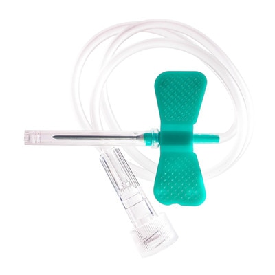 Scalp Vein Set Butterfly, Winged Infusion Set, 21G x ¾", 12" Tubing, 50/bx 26704 thumbnail 2