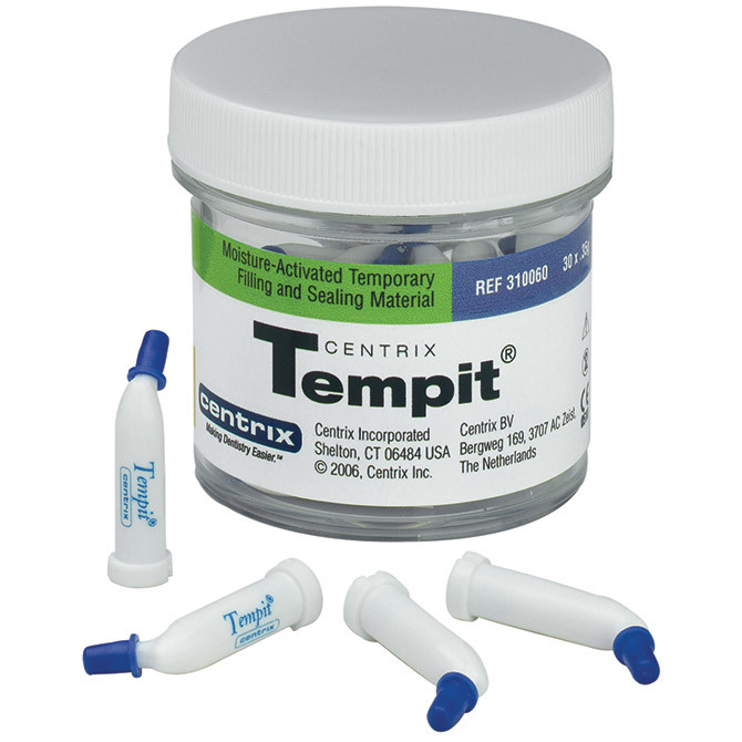 Tempit Temporary Filling Material, Pre-Filled Tips, 0.35 g, Medium Viscosity, 30/Pk, 310060 thumbnail 12