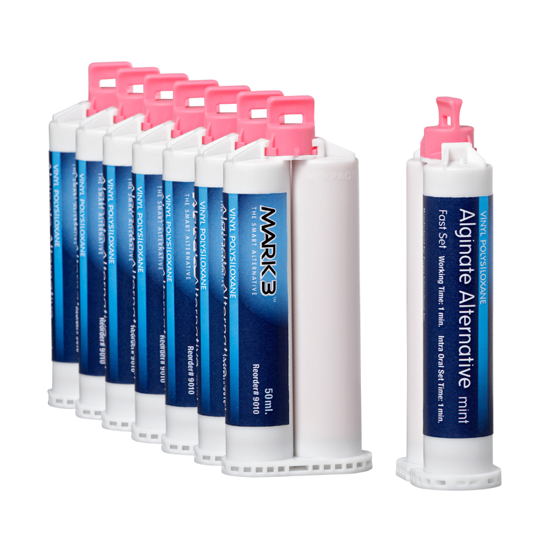 MARK3 Alginate Alternative Fast Set 50ml Cartridges Pack of 8 thumbnail 2
